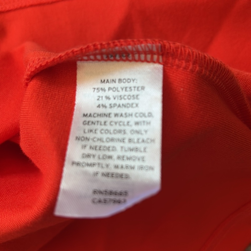 Open Edit Dress Women Orange Bodycon Tank Slit Jersey - Picture 10 of 14